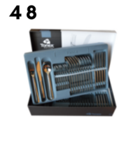 48-piece cutlery sets - economic packaging