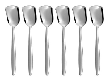 PRAKTIK ice-cream spoon 6-piece - modern packaging