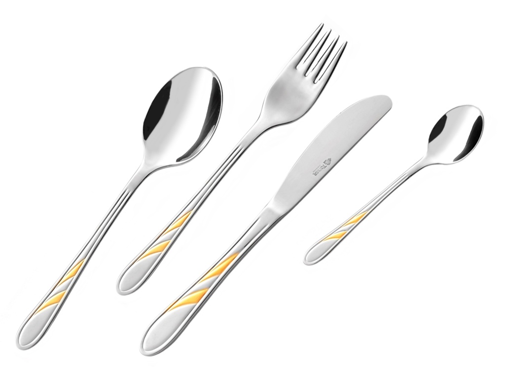 ORION GOLD cutlery 48piece prestige packaging