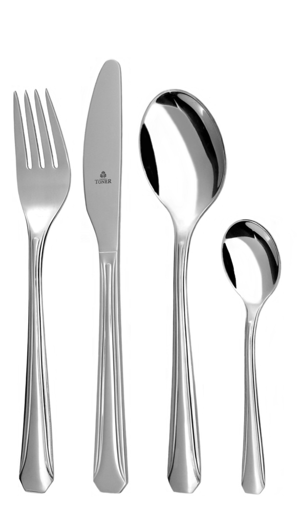 OCTAGON cutlery 4-piece set