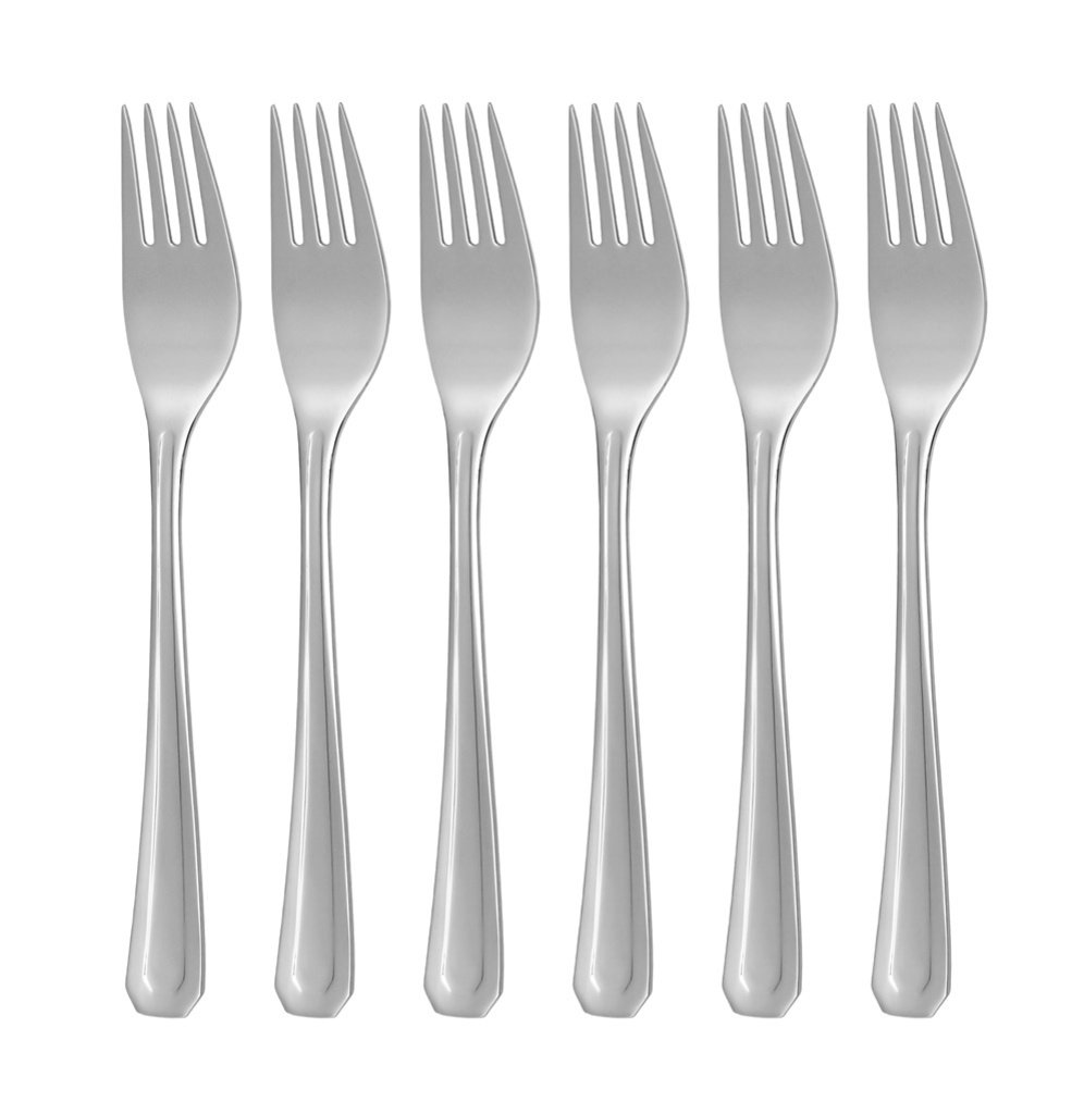 COUNTRY cake fork 6-piece set - modern packaging