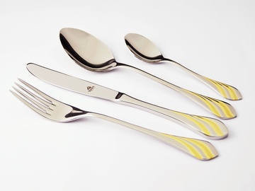  Besteck vergoldet MELODIE 4-teiliges Set