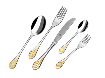 MELODIE GOLD cutlery 30-piece - prestige packaging