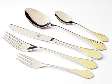  Besteck vergoldet MELODIE 30-teiliges Set