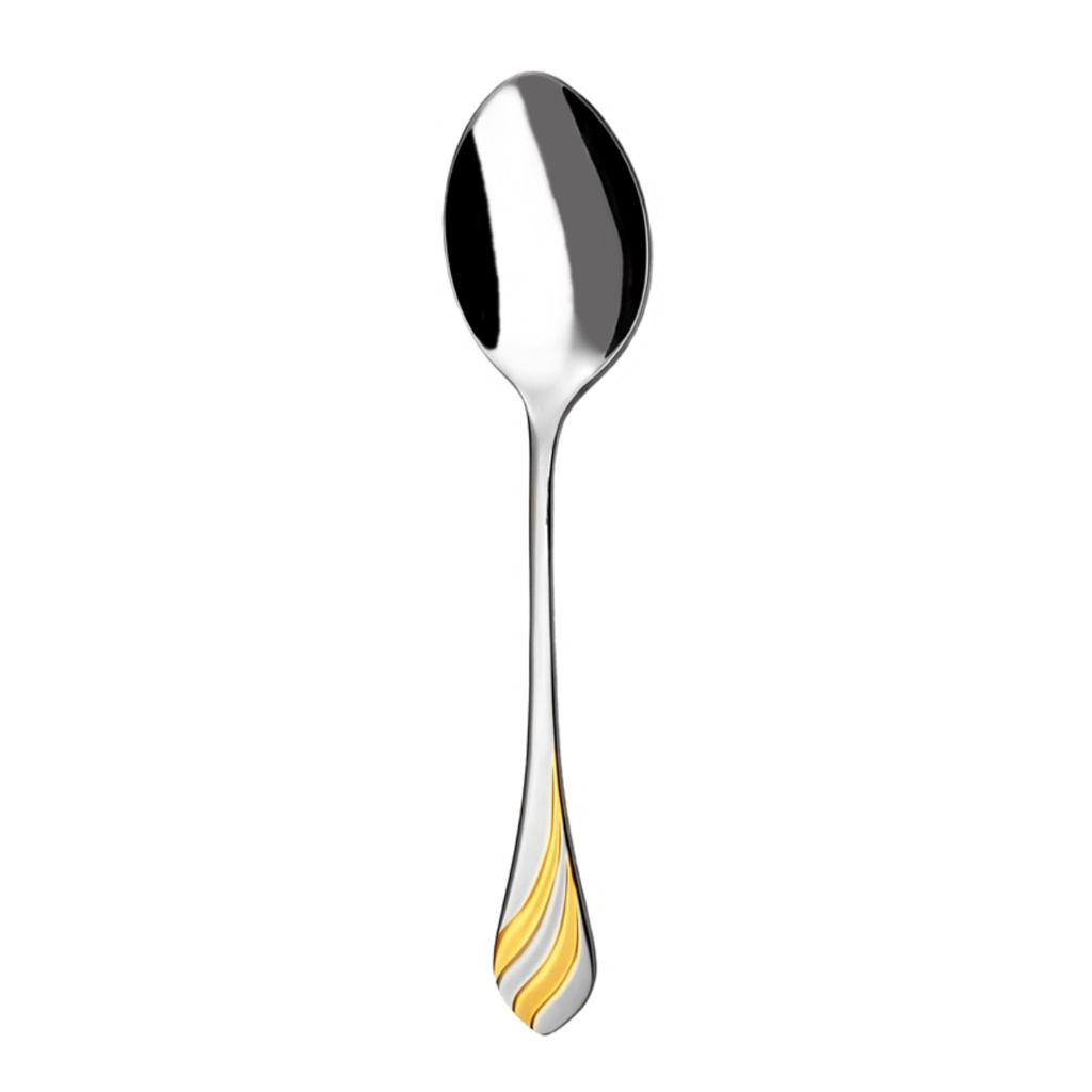 MELODIE GOLD appetizer & dessert spoon