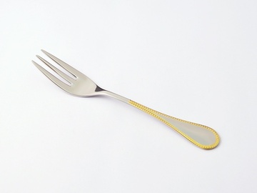 KORAL GOLD cake fork 6-piece - prestige packaging