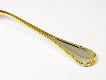 Vidlička na moučník pozlacená COMTESS 6-dílná souprava prestige