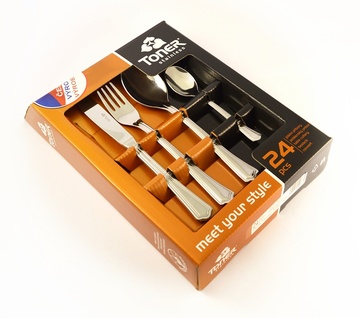 POPULAR cutlery 24-piece - economic packaging