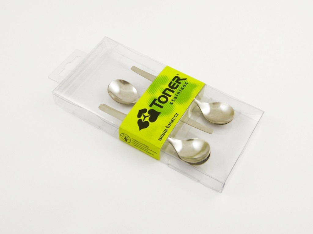UNI moka spoon 6-piece set - modern packaging