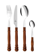  Besteck RUSTIKAL 4er-Set