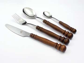 RUSTIKAL cutlery 4-piece set