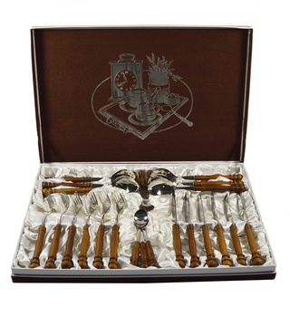 RUSTIKAL cutlery 24-piece set