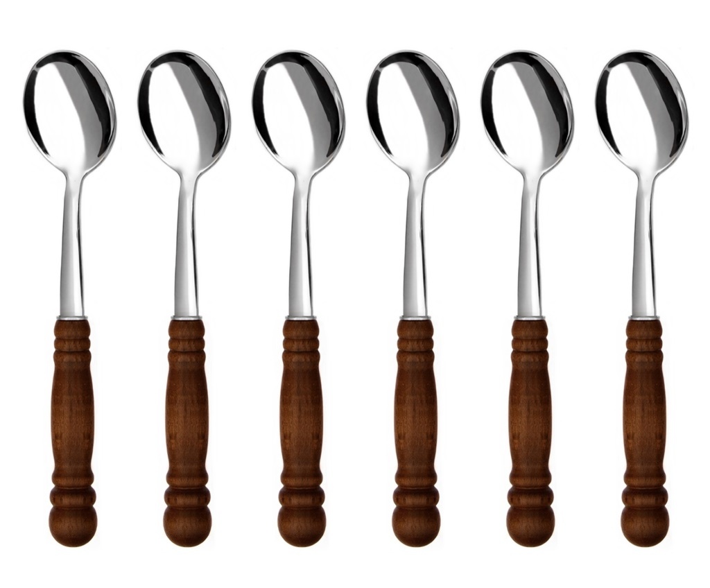RUSTIKAL coffee spoon 6-piece set