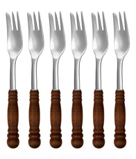 RUSTIKAL cake fork 6-piece set