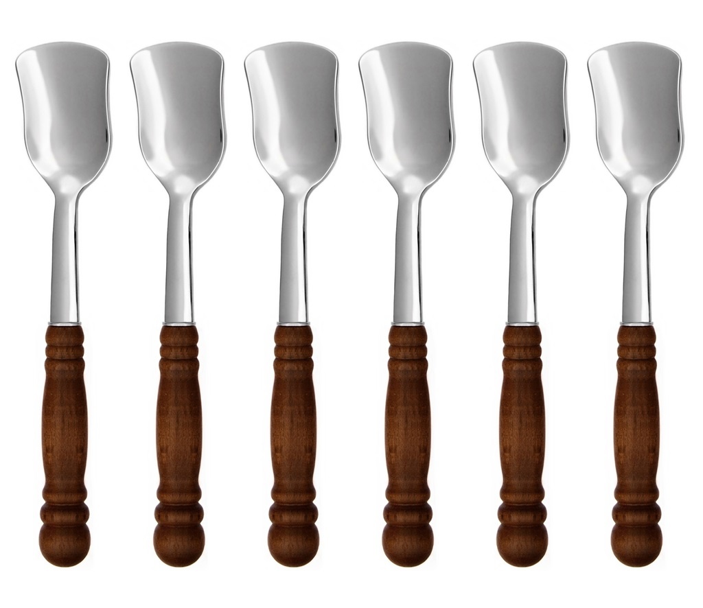 RUSTIKAL ice-cream spoon 6-piece set