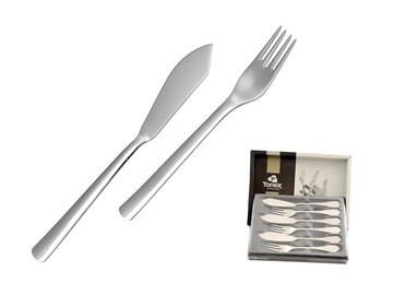 PROGRES fish cutlery 6-piece - prestige packaging