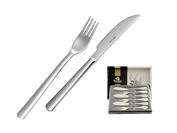 PROGRES steak cutlery 6 piece - prestige packaging