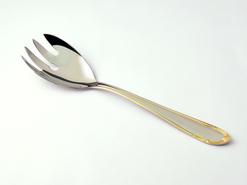 Vidlička na salát  pozlacená CLASSIC