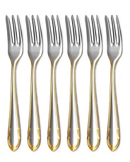 Dessertgabel vergoldet CLASSIC PRESTIGE 6-teiliges Set