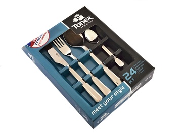 PRAHA cutlery 24-piece - economic packaging