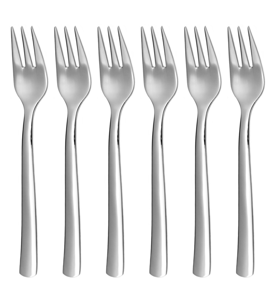 PROGRES NOVA cake fork 6-piece - prestige or trend packaging