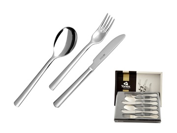 PROGRES NOVA appetizer/dessert cutlery 6-piece - prestige packaging