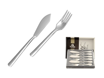 PROGRES NOVA fish cutlery 6-piece - prestige packaging
