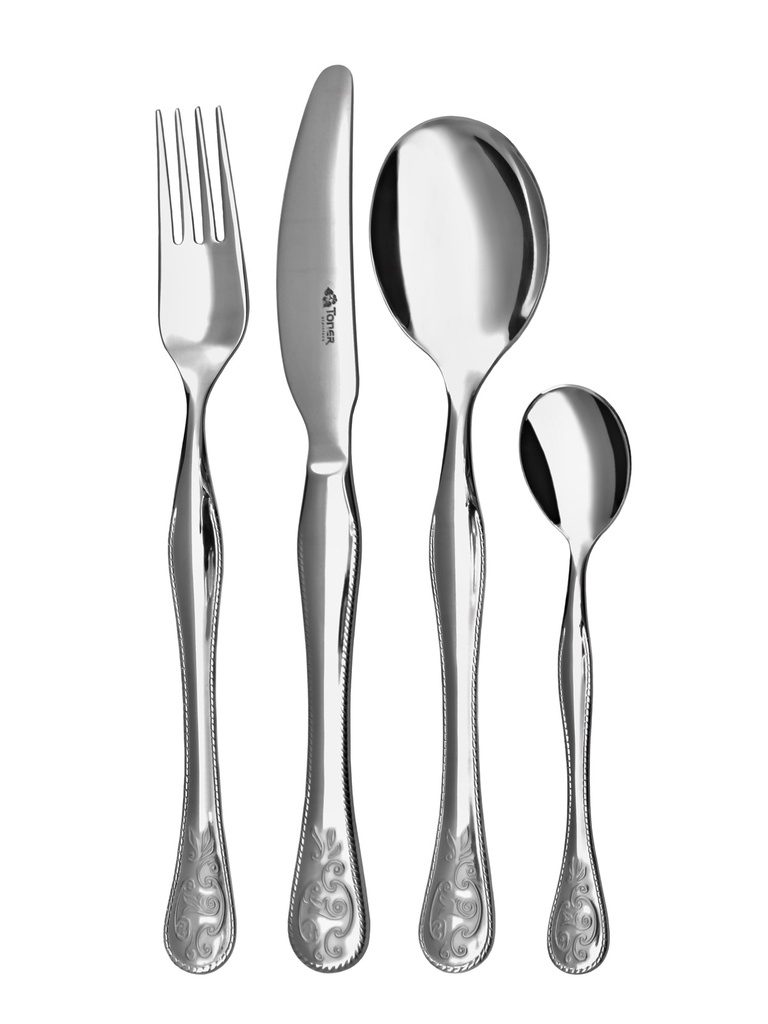 BAROKO cutlery 4-piece set