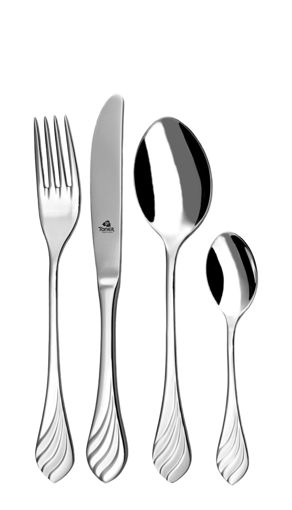 MELODIE cutlery 4-piece - prestige packaging