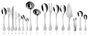 MELODIE cutlery 49-piece set