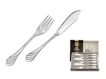 MELODIE fish cutlery 6-piece - prestige packaging