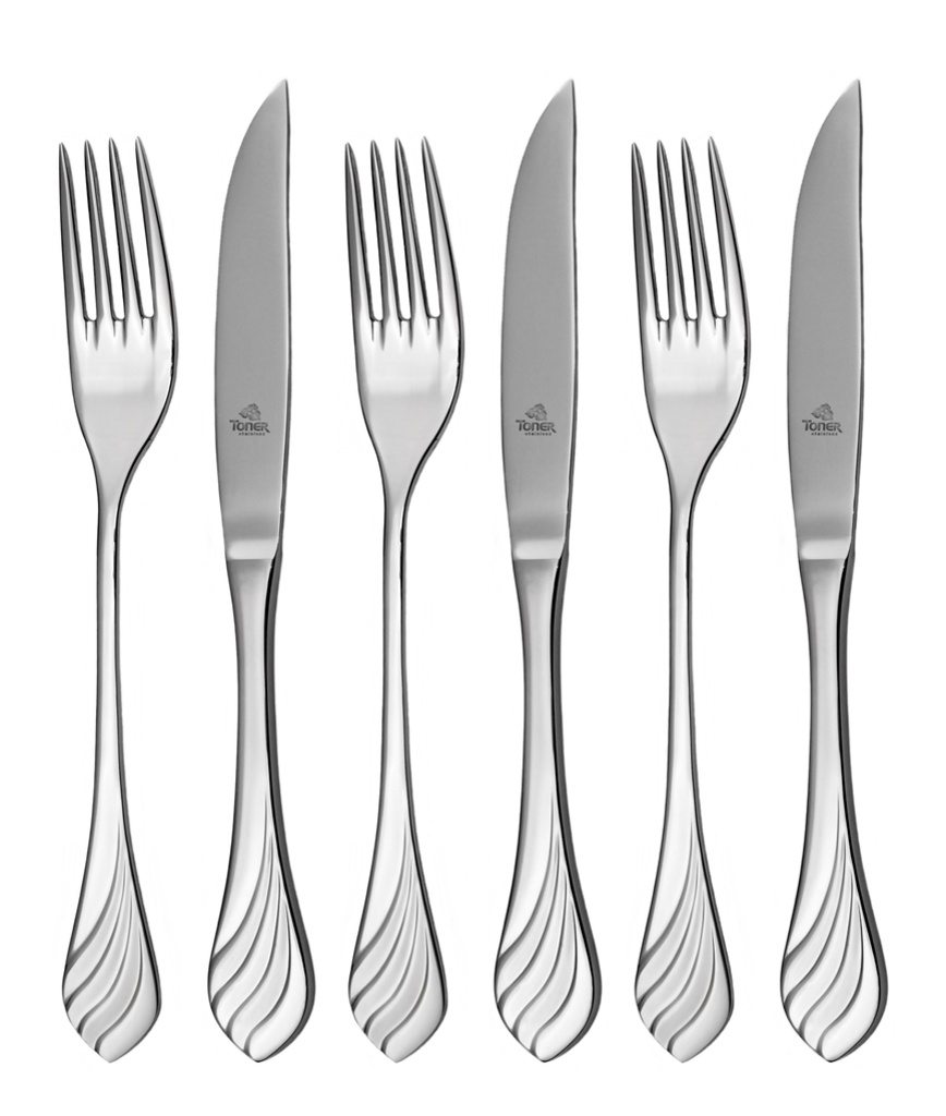 MELODIE steak cutlery 6 piece - prestige packaging