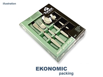 KORAL cutlery 24-piece - economic packaging