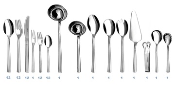 JULIE cutlery 70-piece set