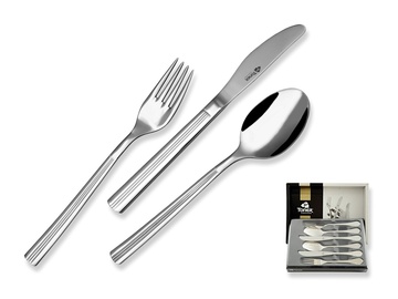 JULIE appetizer/dessert cutlery 6-piece - prestige packaging