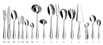 CLASSIC PRESTIGE cutlery 84-piece set