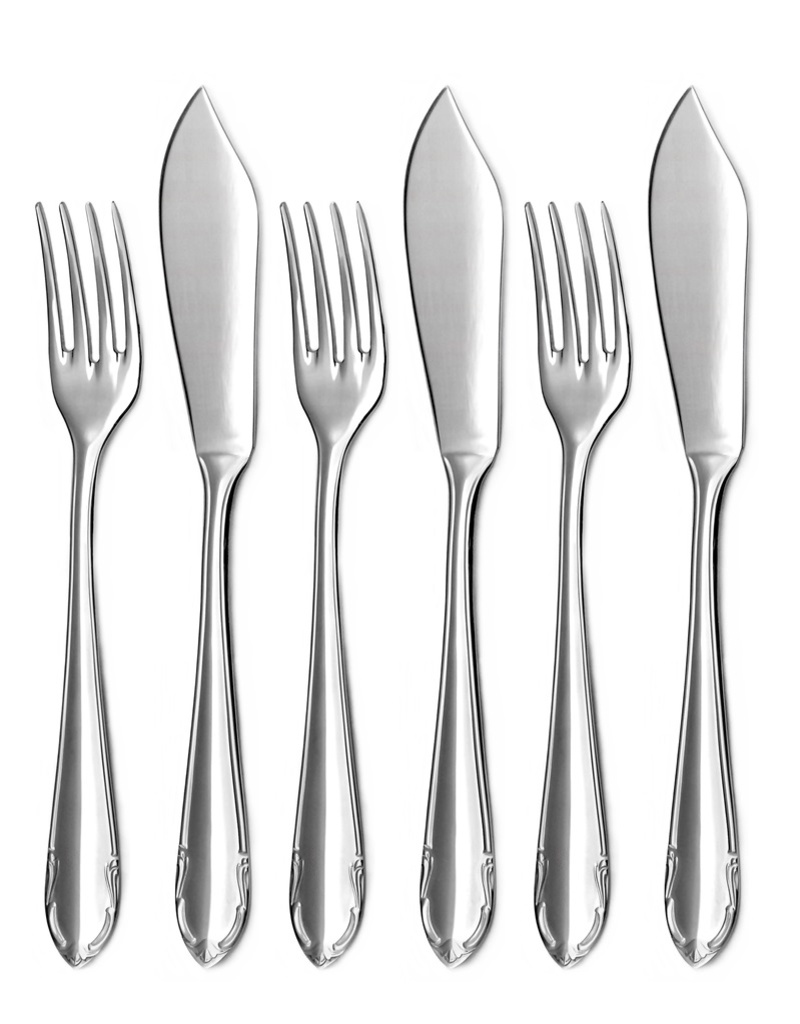 CLASSIC PRESTIGE fish cutlery 6-piece set
