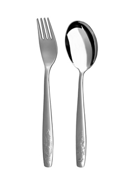 BABY cutlery 2-piece set - modern packaging