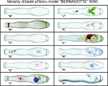 BERNADOTTE Besteck 4-teiliges Set