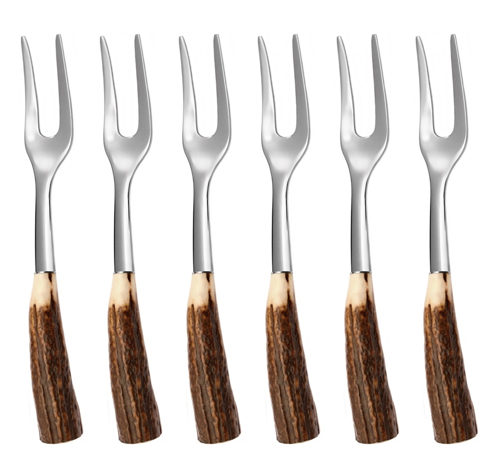 HUBERT cocktail fork 6-piece - prestige packaging