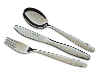 BABY cutlery 3-piece set - modern packaging