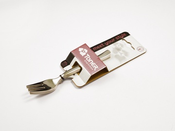 PROGRES cake fork 4-piece - hanging-tab packaging