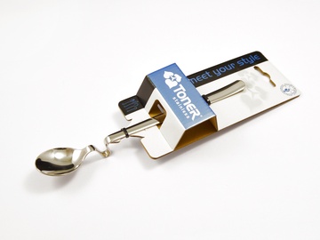 PROGRES honey spoon 1-piece - hanging-tab packaging