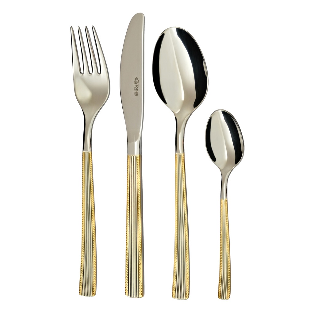 NORA GOLD cutlery 24-piece - prestige packaging