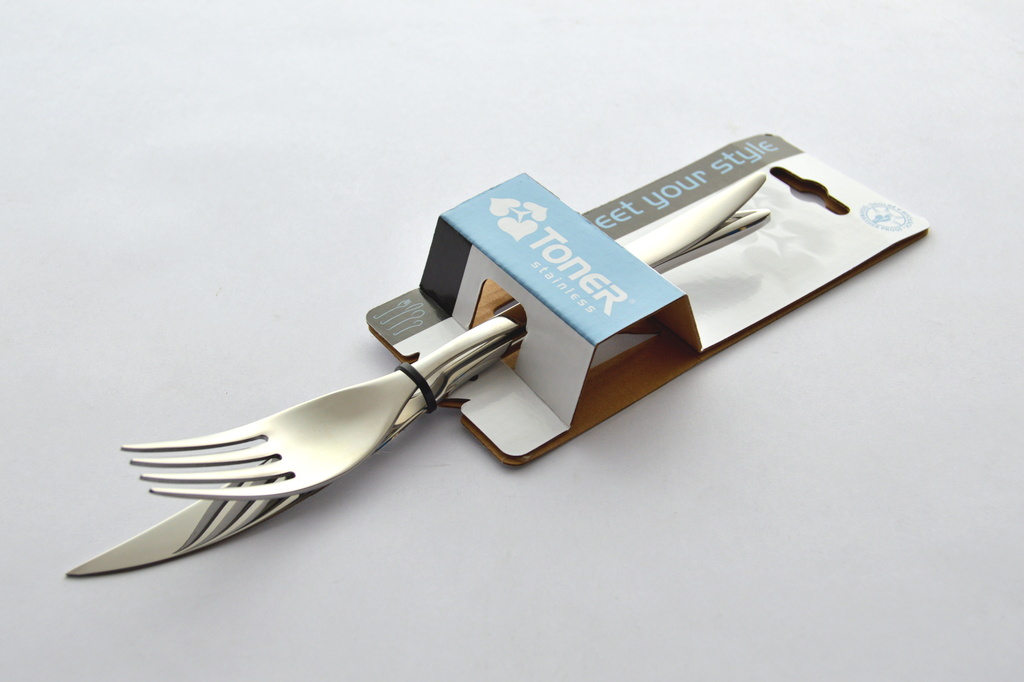 Model ELEGANCE - sada na steak - 2-dílný blistrx