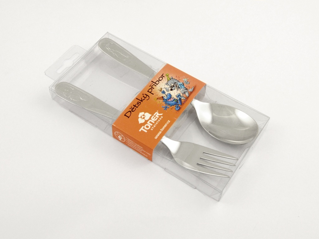 ČTYŘLÍSTEK cutlery 2-piece - modern packaging