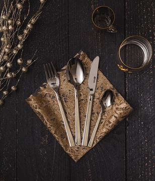 JULIE GOLD cutlery 24-piece set