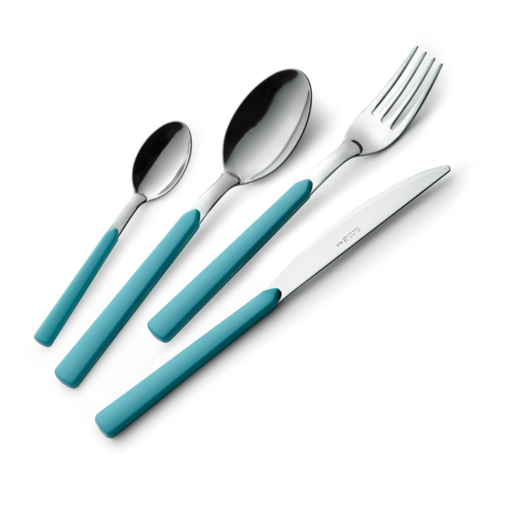 Model FAST BLUE - 24-piece cutlery set.