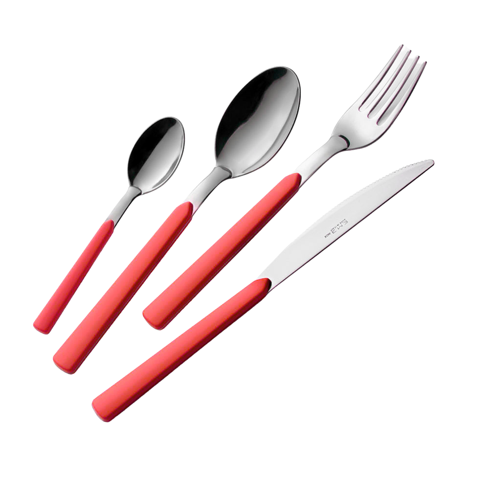 Cutlery FAST RED - 24-piece set