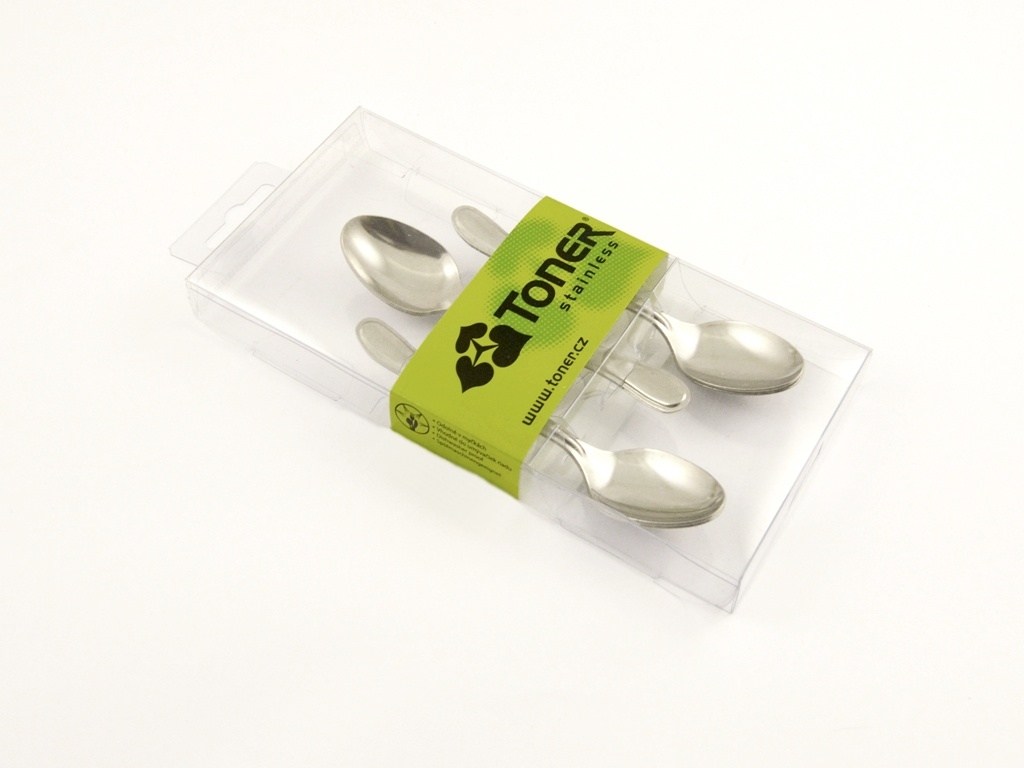 LAMBADA moka spoon 6-piece set - modern packaging